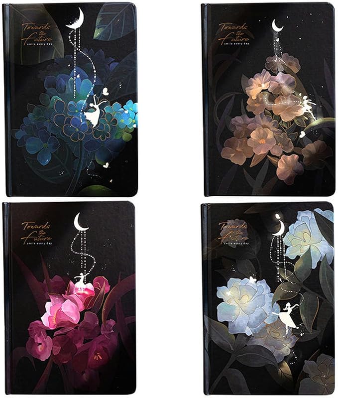 Creative Personality Moonlight Ballet Hardcover-Notebook set of 3