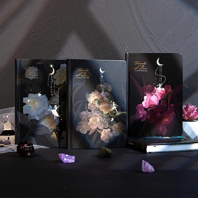 Creative Personality Moonlight Ballet Hardcover-Notebook set of 3