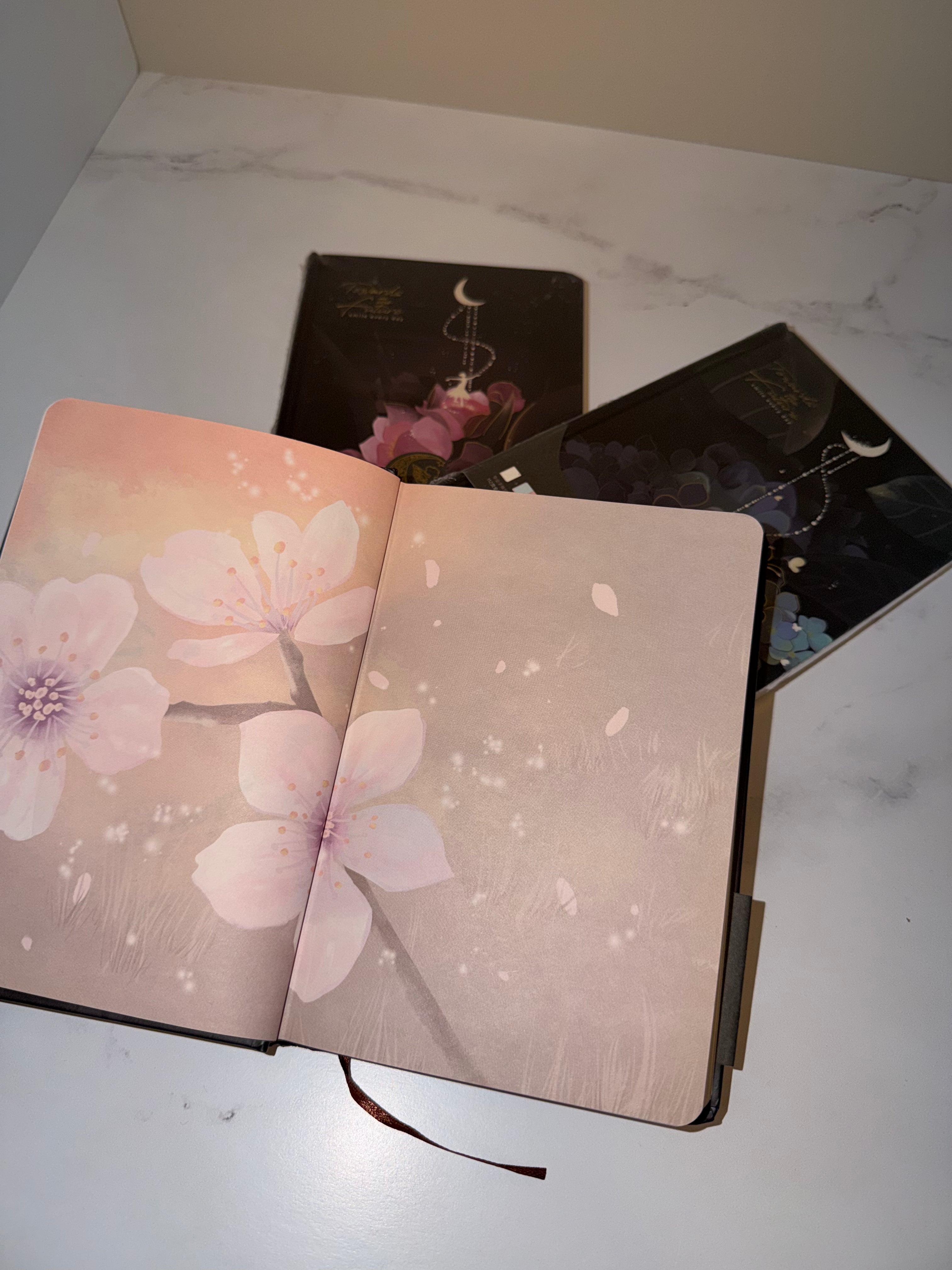 Creative Personality Moonlight Ballet Hardcover-Notebook set of 3