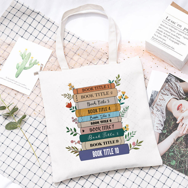 Tote Bag - Shoulder Crossbody Bag Book